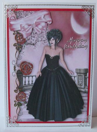 She's So Beautiful! in Mystical Rose Frame by Joan Mary Smith