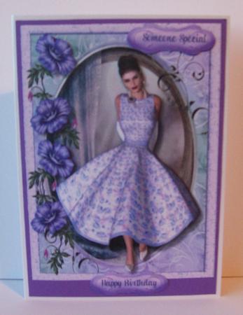 Ready for a Special Occasion, Lilac by Joan Mary Smith