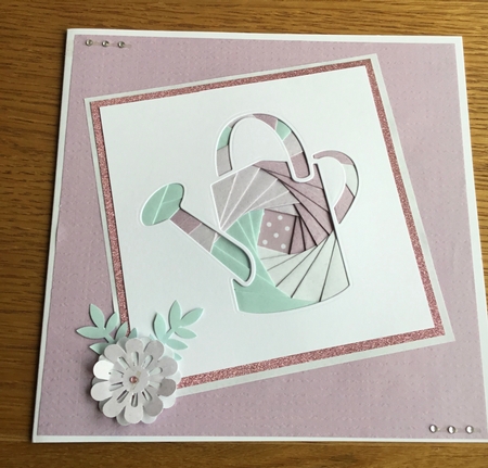 Soft Peony Textured A4 Digital paper by Joan Murfitt