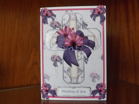 Cross Your Heart Backing Paper One by Joan Murfitt