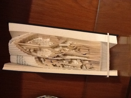 XMAS NATIVITY BOOK FOLDING PATTERN by Joan Murfitt
