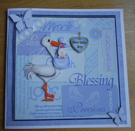 The Miracle That the Stork Brings Baby Boy by Joan Murfitt