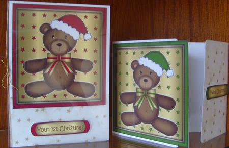 Baby First Christmas Toppers 3 by Joan Murfitt