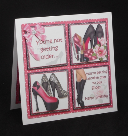 8x8 Another year to buy shoes mini kit by Joan Prince