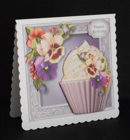 Floral Cupcakes Bumper Kit 8 by Joan Prince