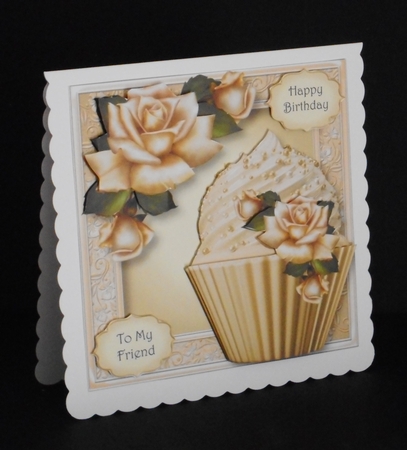 Floral Cupcakes Bumper Kit 8 by Joan Prince