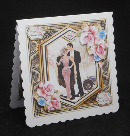 Art Deco Anniversary no4 Mini Page Kit by Joan Prince