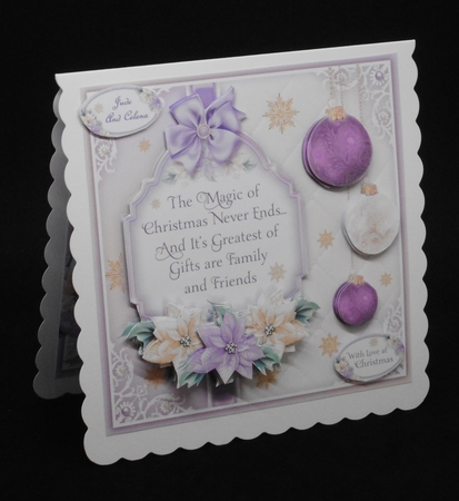 The Lilac Christmas Baubles by Joan Prince
