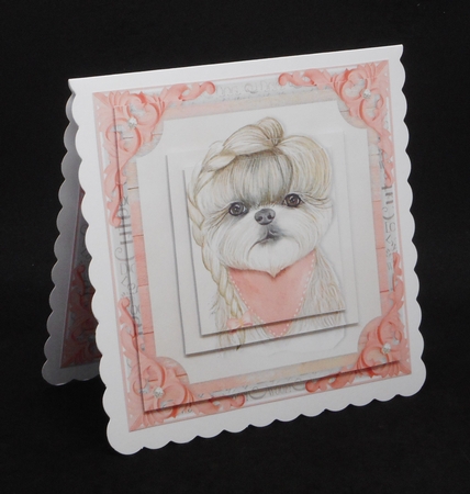 Cute Dog 3 by Joan Prince
