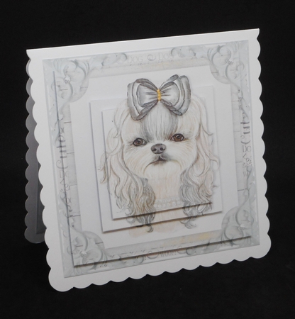 Cute Dog 4 by Joan Prince