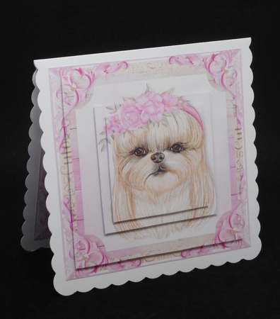 Cute Dog 5 by Joan Prince