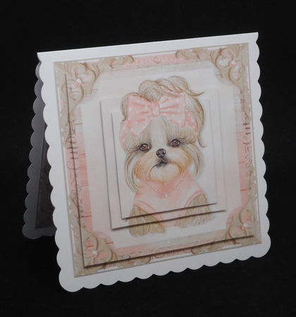 Cute Dog 7 by Joan Prince
