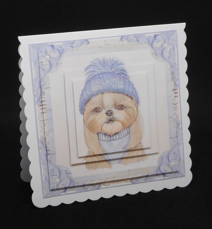 Cute Dog 10 by Joan Prince