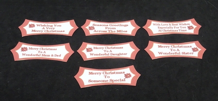 Red And Gold Christmas Baubles - 8x8 Mini Kit by Joan Prince