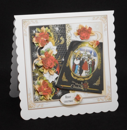 Bumper Kit of 4 Art Deco Christmas Mini Page Kits by Joan Prince