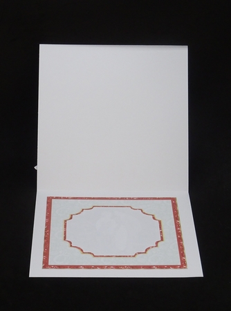 Red Art Deco Christmas - 8x8 Mini Kit by Joan Prince