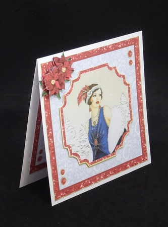 Beautiful Art Deco Christmas - 8x8 Mini Kit by Joan Prince