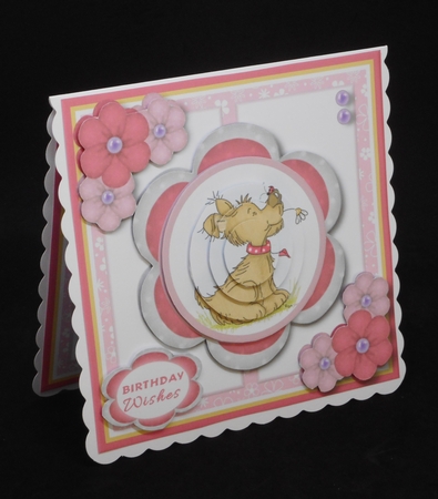 8x8 Mini Kit - Bellas Flower with pyramage  by Joan Prince