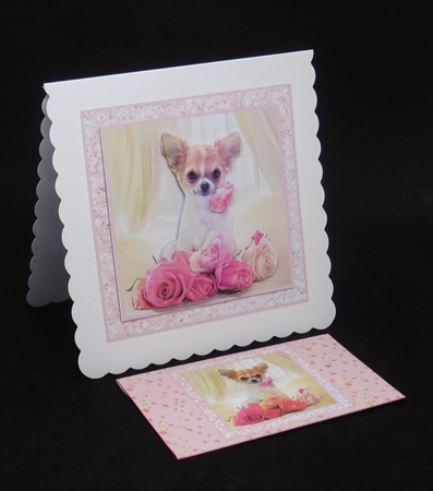 Sweet Little Doggy - 7x7 Mini Kit by Joan Prince