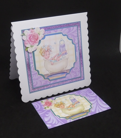A Relaxing Bath - Money Wallet by Joan Prince