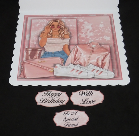 Always Sparkle Mini Card Kit #4 7x7 by Joan Prince