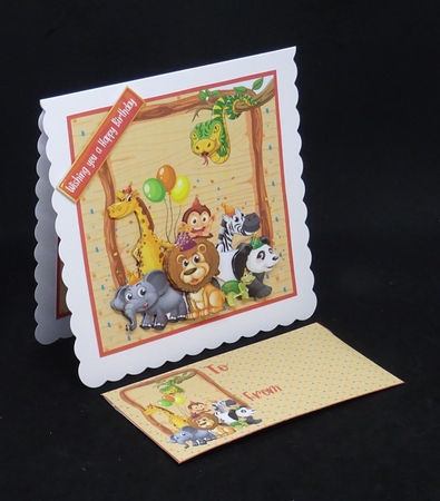 Zoo animals birthday wishes by Joan Prince