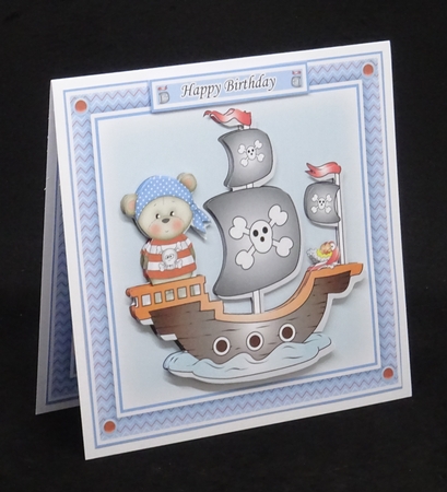 Pirate Teddy Mini Kit With Ages 1 to 6 yrs by Joan Prince