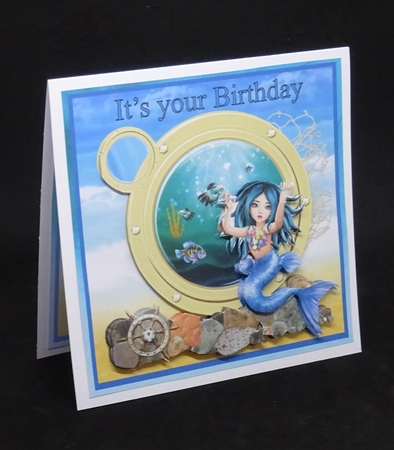 Under the sea Blue Mermaid for ages 5-9 by Joan Prince