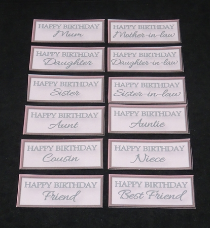 8x8 Worry Less Dance More Topper and Decoupage Mini Kit - x4 A4 Sheets  by Joan Prince