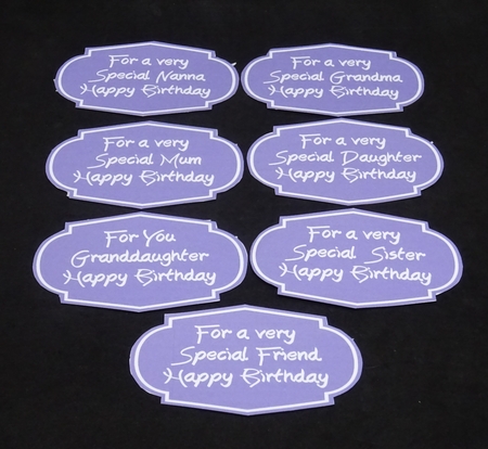 Hairdresser Birthday Mini Kit by Joan Prince