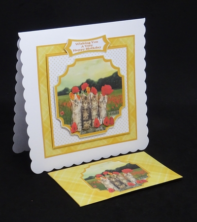 Four Little Kittens - 7x7 Mini Kit by Joan Prince