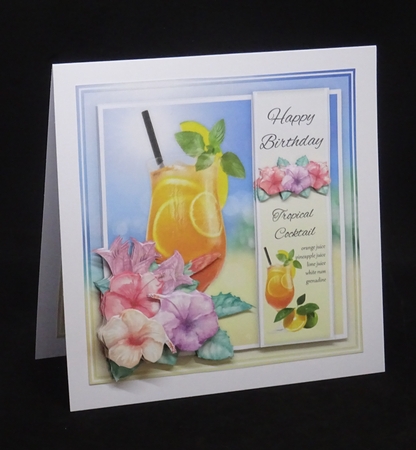 Tropical Cocktail 2 Mini Kit by Joan Prince