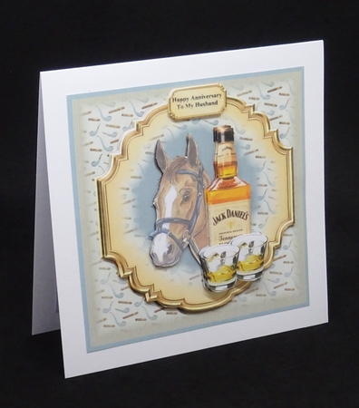 Husband Anniversary A horse named Jack D by Joan Prince