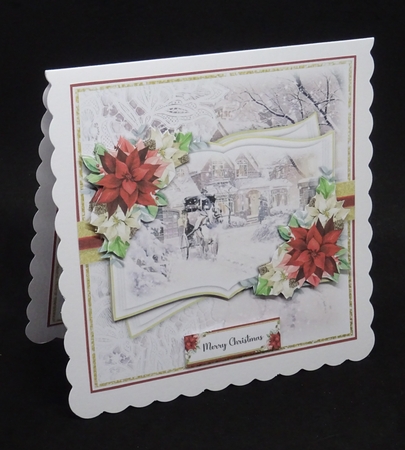 Christmas Horse and Carriage Open Book Bumper Kit by Joan Prince