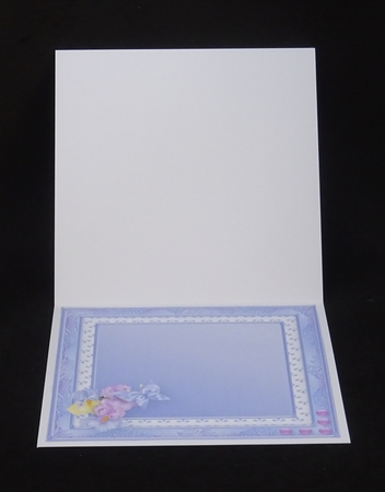 Silky Irises - Decoupage Card Mini Kit by Joan Prince