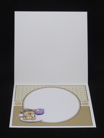 8x8 Flying High Ted Mini Kit - x7 A4 Sheets  by Joan Prince