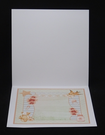 Baby Girl Elephant Decoupage Mini Kit by Joan Prince