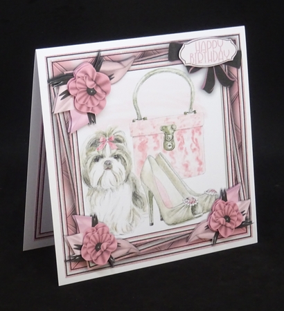 Glamour Pup  Mini Kit #2   NO DECOUPAGE** by Joan Prince