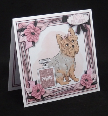 Glamour Pup  Mini Kit #4   NO DECOUPAGE** by Joan Prince