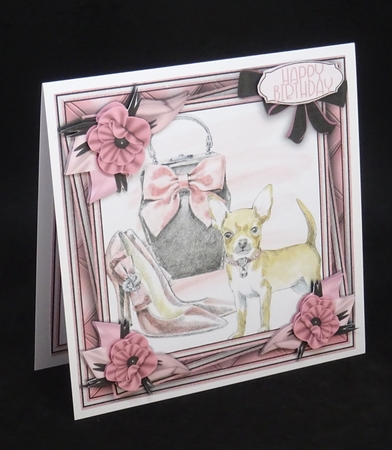 Glamour Pup  Mini Kit #5   NO DECOUPAGE** by Joan Prince