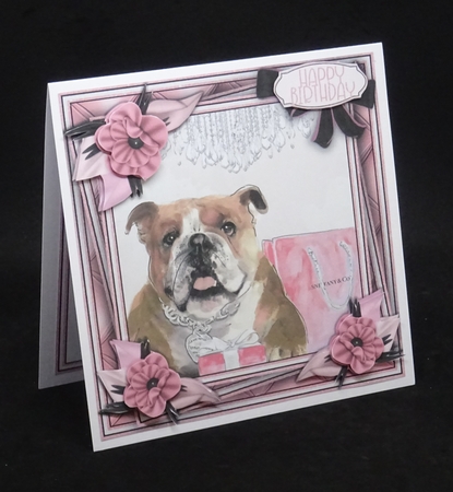 Glamour Pup  Mini Kit #6   NO DECOUPAGE** by Joan Prince