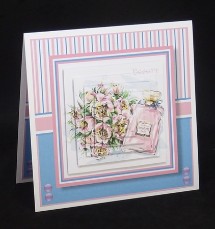 8x8 Beautiful Flowers & Perfume Mini Kit - x6 A4 sheets by Joan Prince
