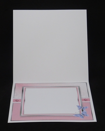 8x8 Butterflies & Perfume Blank Insert  by Joan Prince