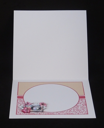 7x7 Vintage Memories Card Front, Gift Card & Sentiments  by Joan Prince