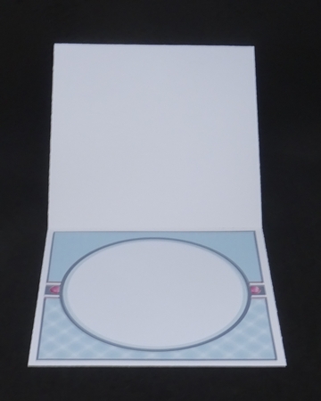 8X8 Bucket of Flowers Card Front, Tag & Sentiments  by Joan Prince