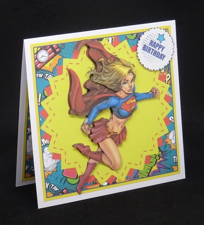 Super Girl Birthday by Joan Prince