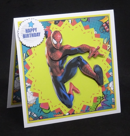 Spiderman Birthday by Joan Prince
