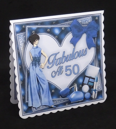 Fab At 50/60 Bumper Kit  includes 2 card fronts for 50 and 60** by Joan Prince