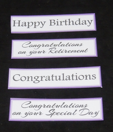 8x8 Gadening Bucket of Flowers Card Front, Tag & Sentiments  by Joan Prince