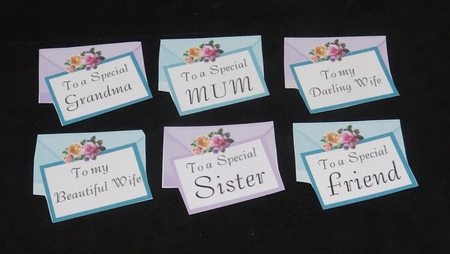 Female 70th Birthday in Teal and Lilac by Joan Prince
